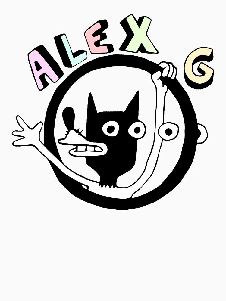 Sandy) Alex G Logo by Peewnoise