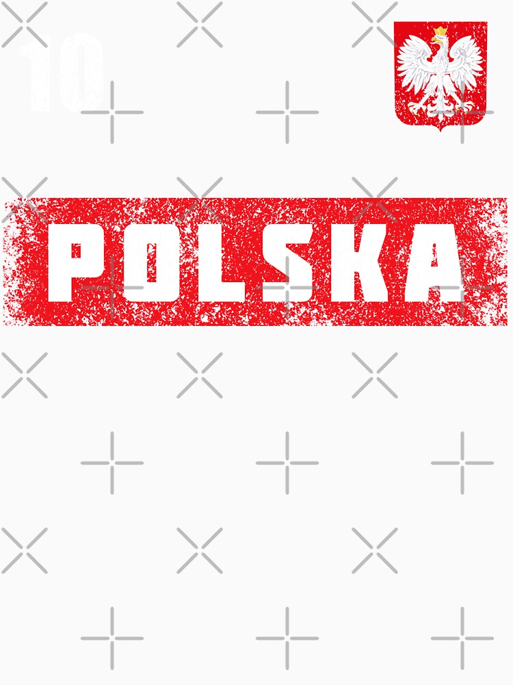 Dark Distressed Polska Soccer, Poland Football by kraftyesstonian