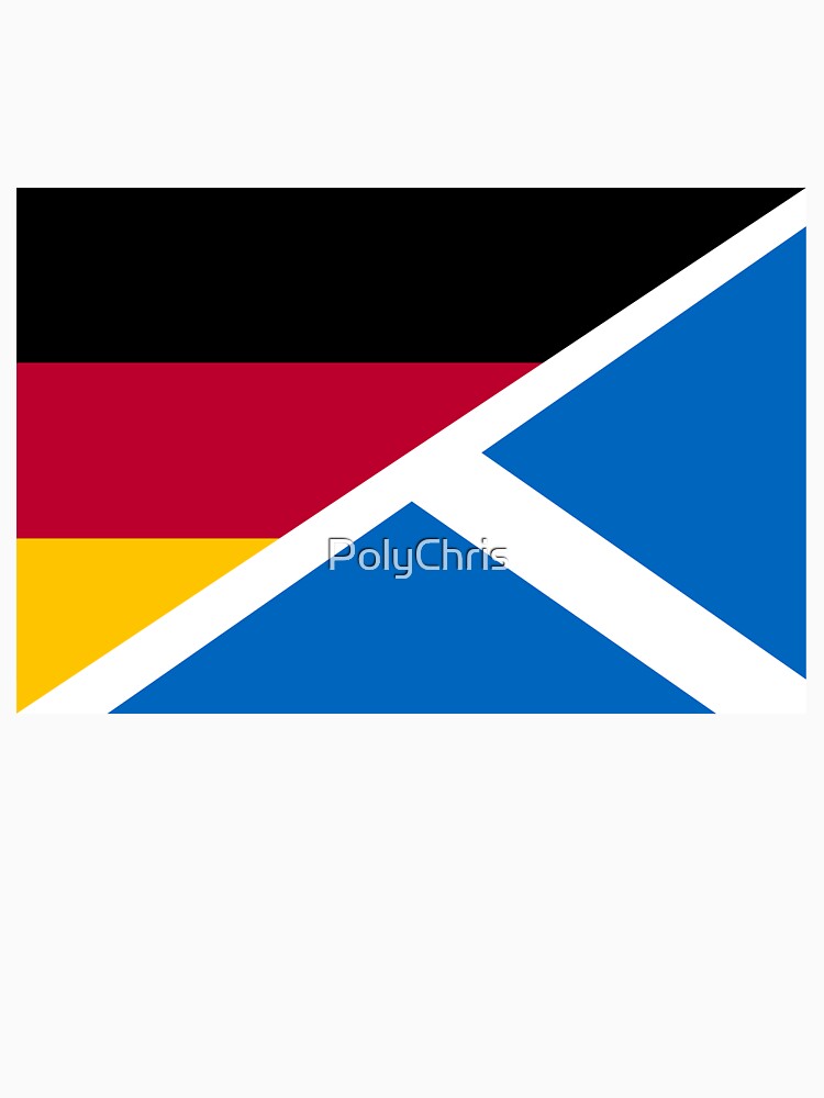 Germany Scotland Flag by Carl's Clothing