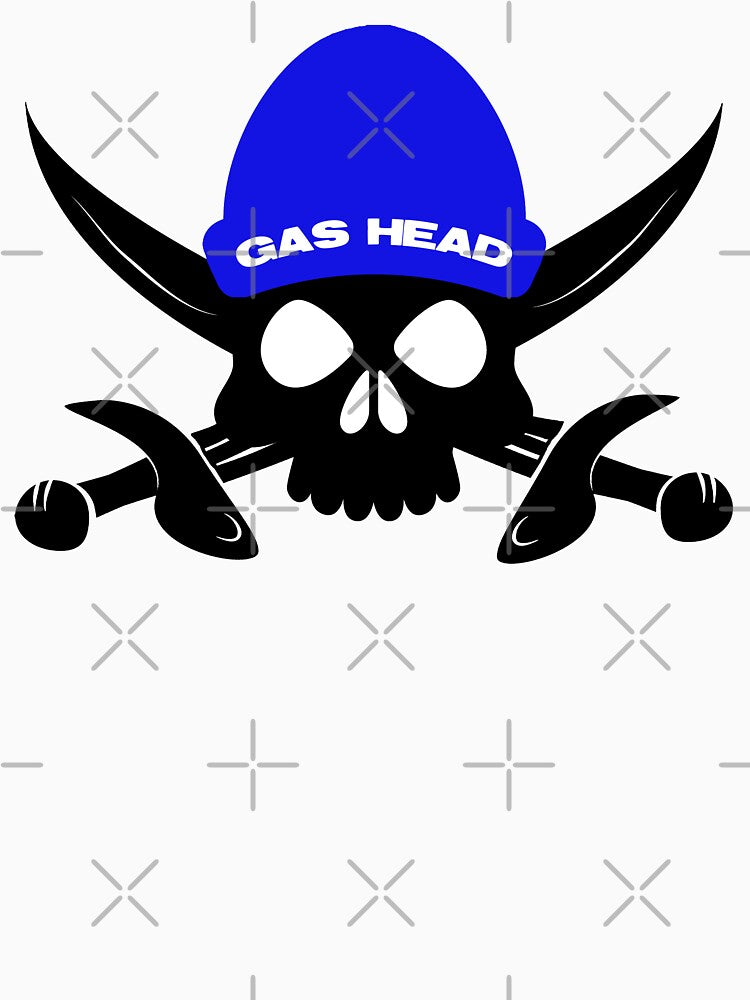 Gas head skull,swords and hat by JasonTrivettart