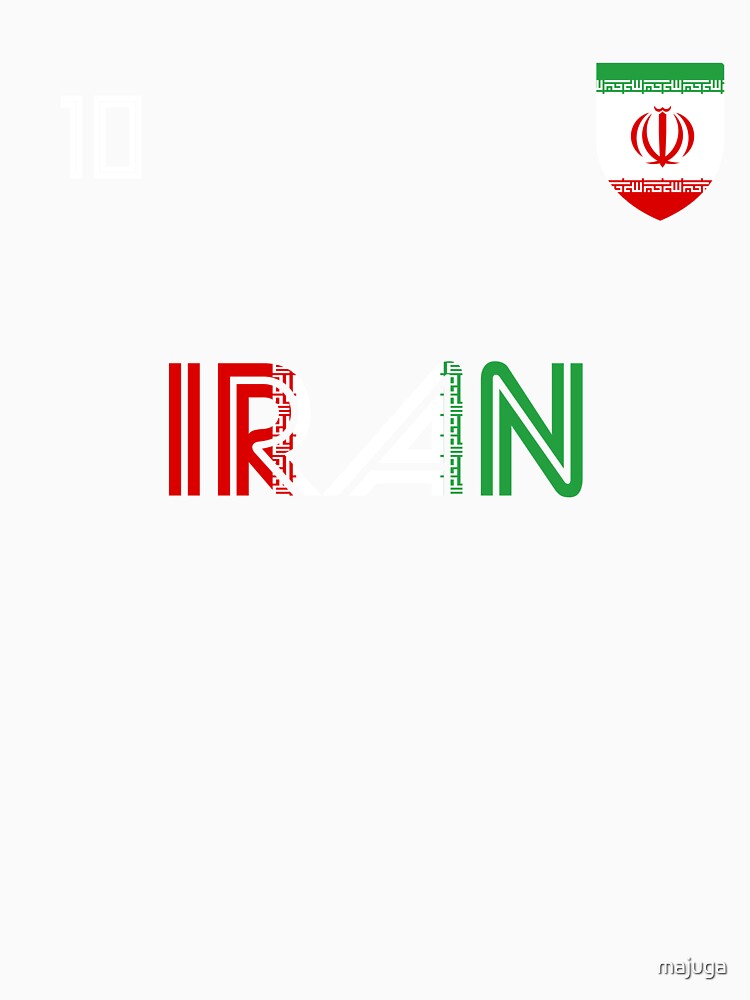 Iran Soccer Team Iranian Flag football fan by majuga