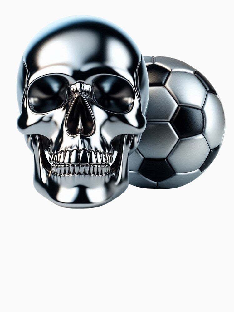 My Soccer Ball Forever - Big Pattern, Light Background by GaborSkeleton