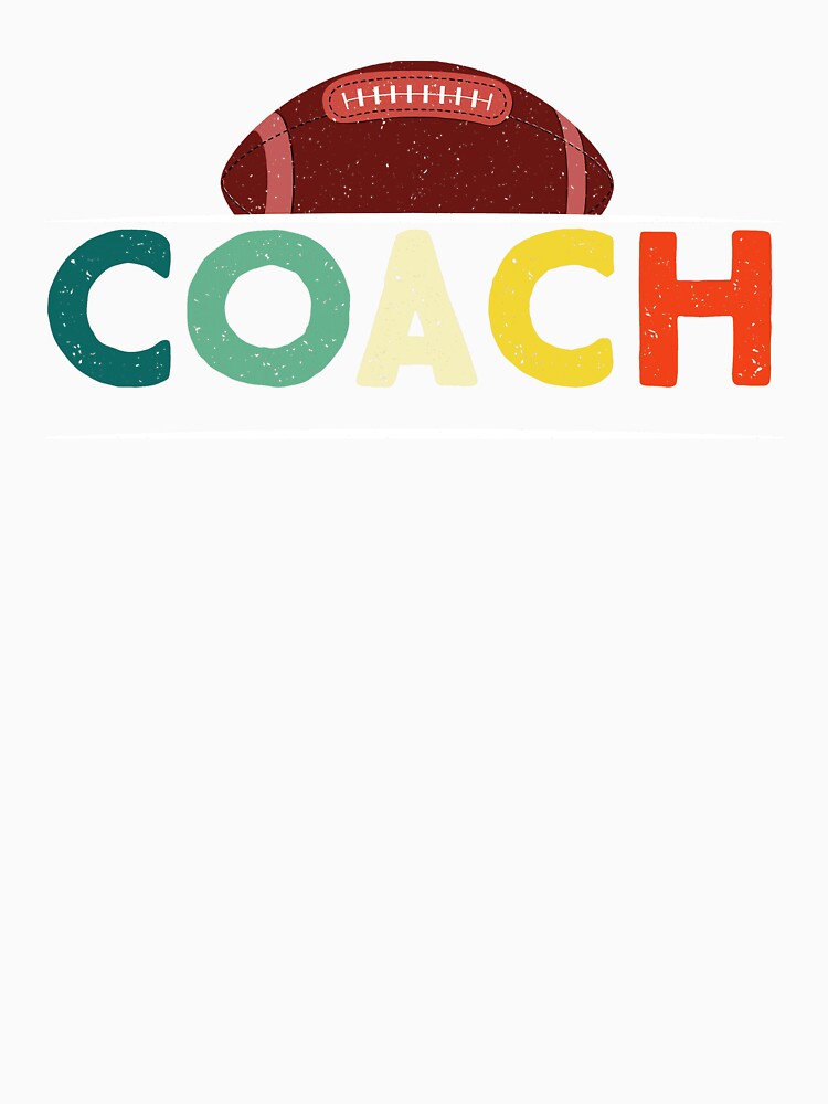 Football Coach Retro Vintage Style by GabrieSketcham