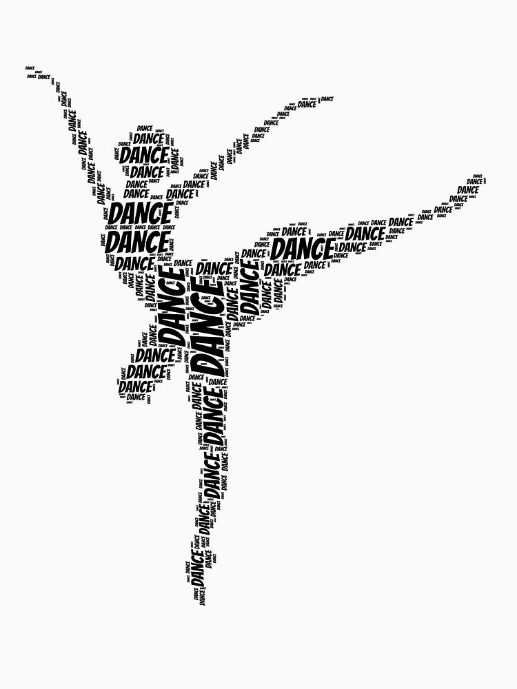 DANCE TYPOGRAPHY POSTER by rashadat