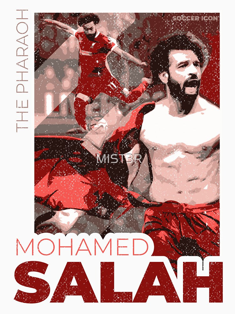 Salah - Street Art - Soccer Icons by MIST3R