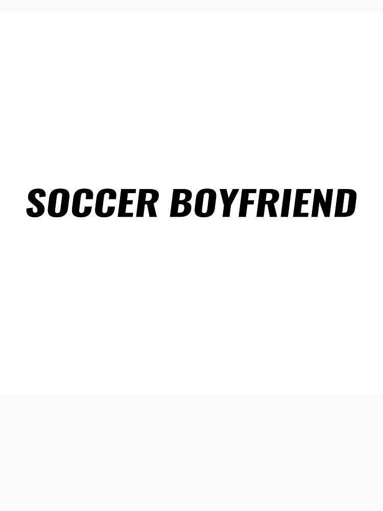 Soccer Boyfriend T-Shirt – World Cup Gift for Football Fan Couple | Uncle Jichuan by Uncle-Jichuan