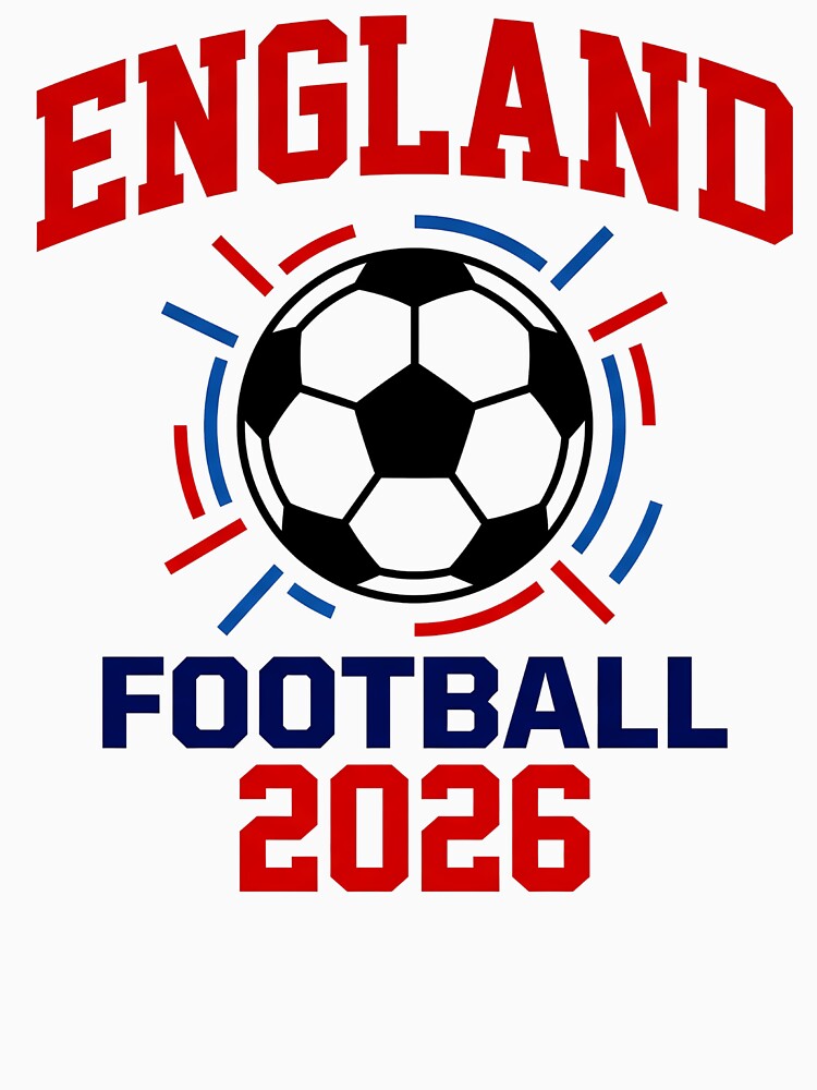Minimalist Ball England Team 2026 by Redfield Universe