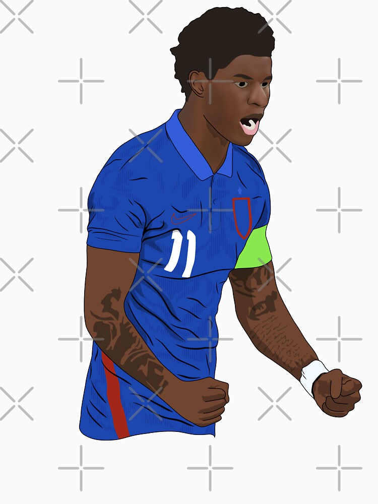 Marcus Rashford England Captain 100th Goal by Hevding