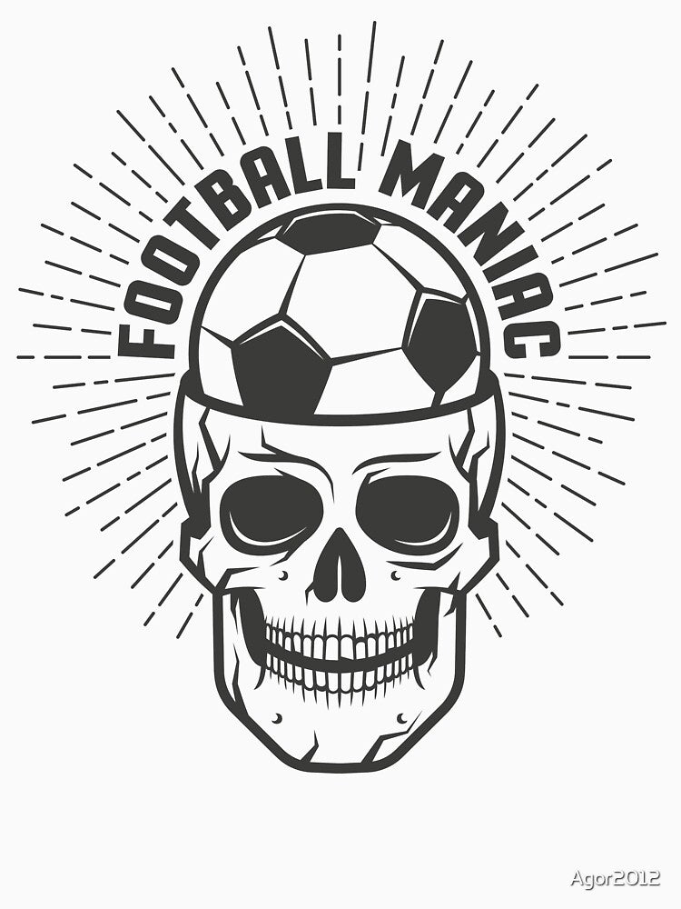 Football maniac print by Agor2012
