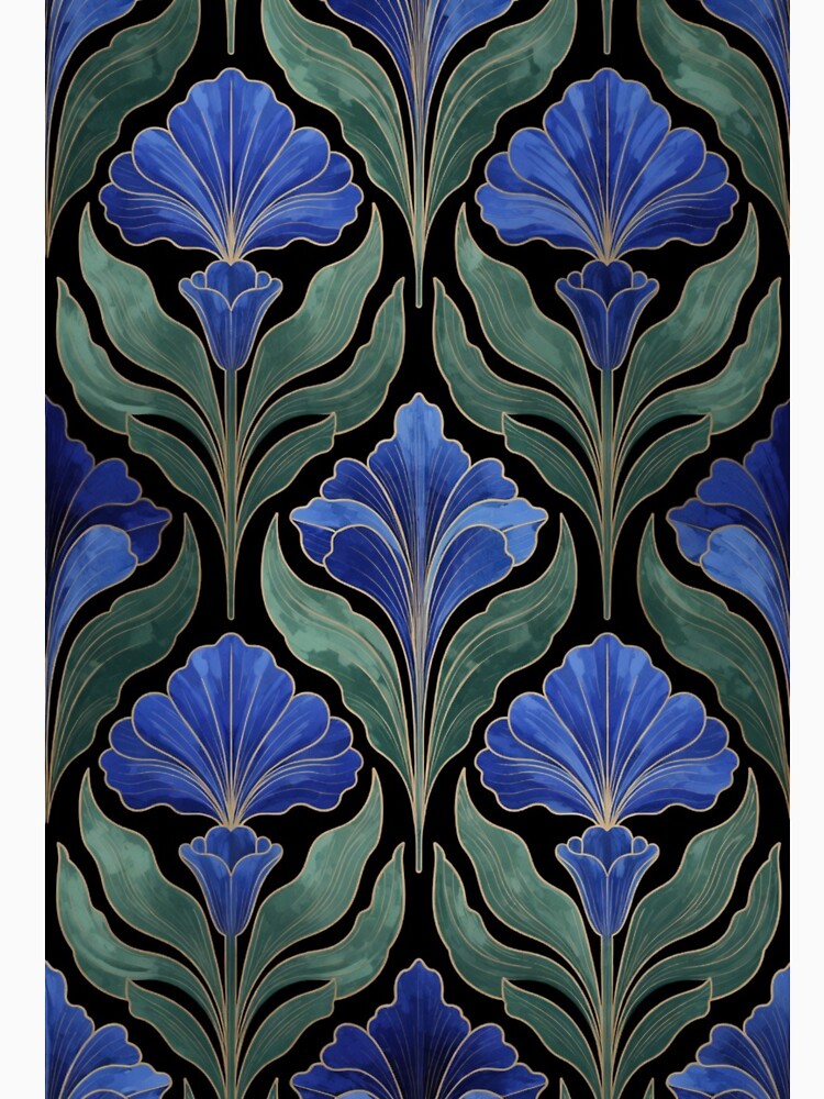 Art Deco Flowers by CharmingFlowers