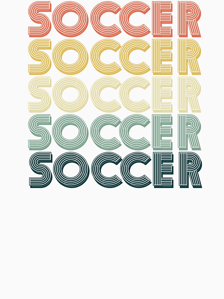 Soccer Vintage Retro by Red-forever