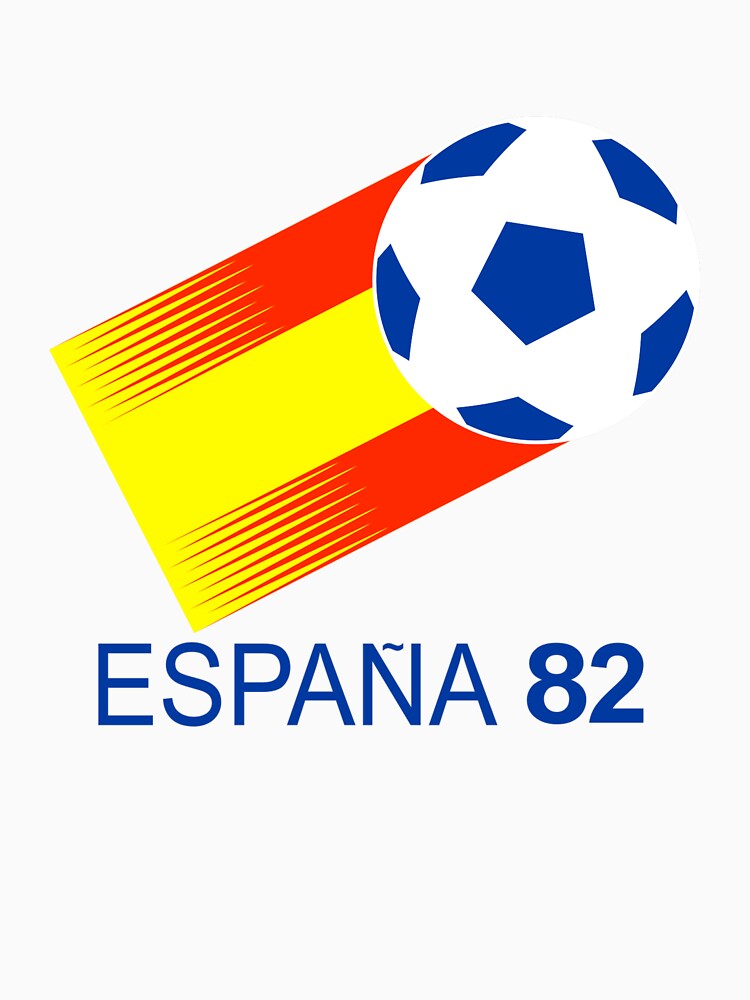 Spain Espana 82 World Cup Soccer 80s by silkdegreestees