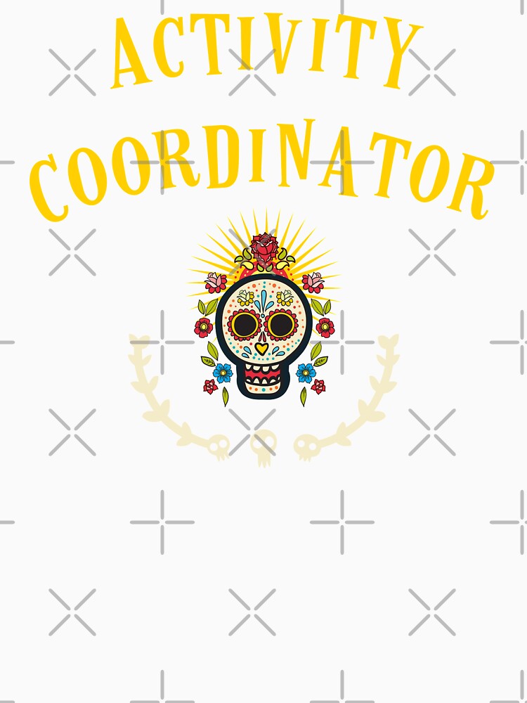 Activity Coordinator - Day of the Dead - Macabre Goth Creepy Spooky by sableandshadow