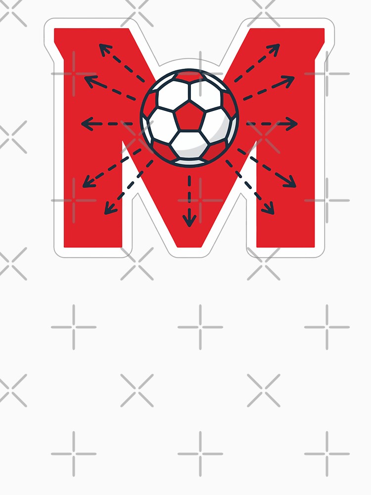 Midfielder Maestro Football Monogram M Tactical Style by xmoudx