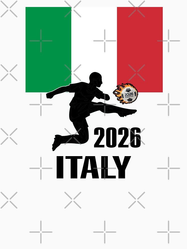 Italy 2026 T-shirt Soccer 2006 by benchpod47