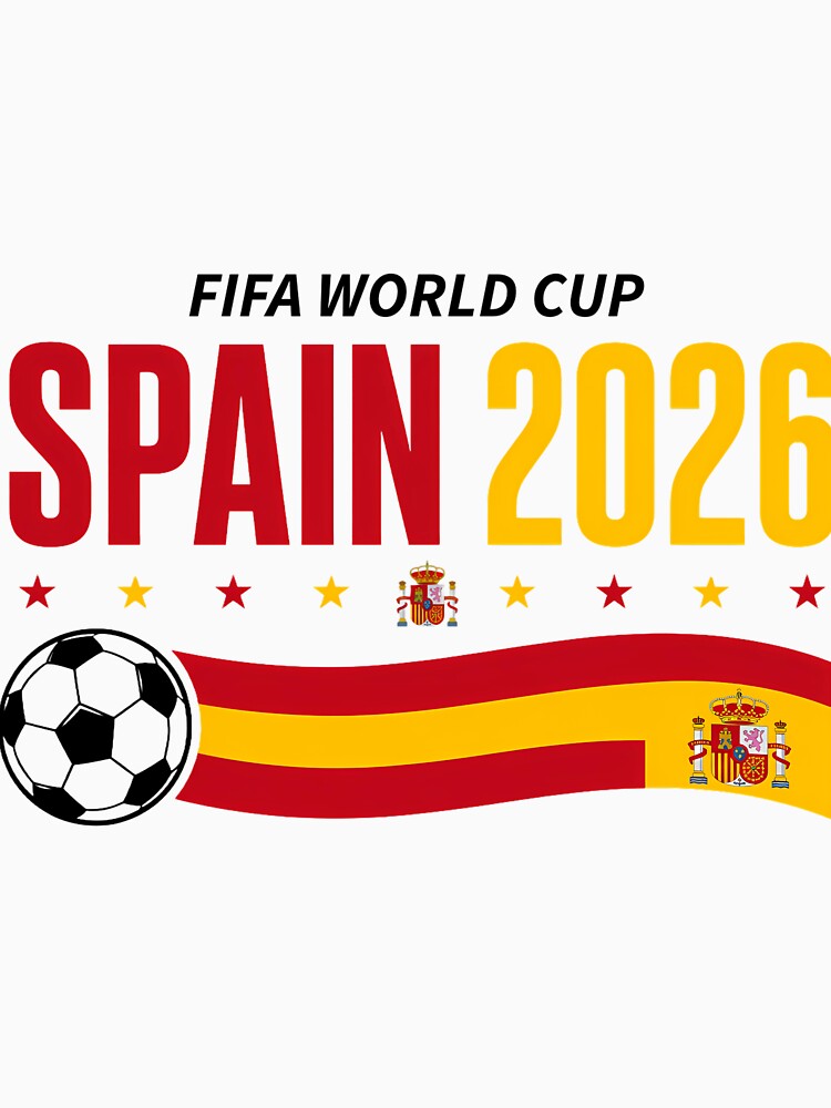 Spain 2026 – La Roja – World Cup Jersey Design by StellarSnap