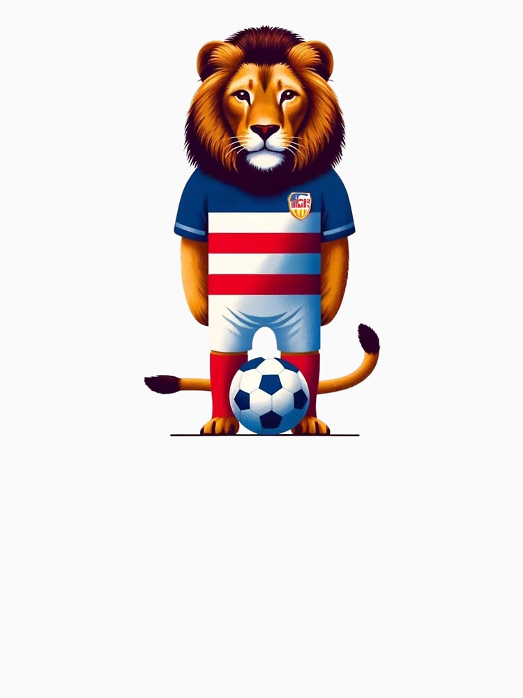 USA soccer lion t-shirt by maypp