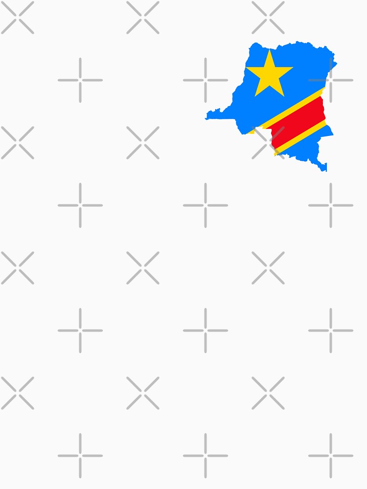Flag map of the Congo by DreamBrushy