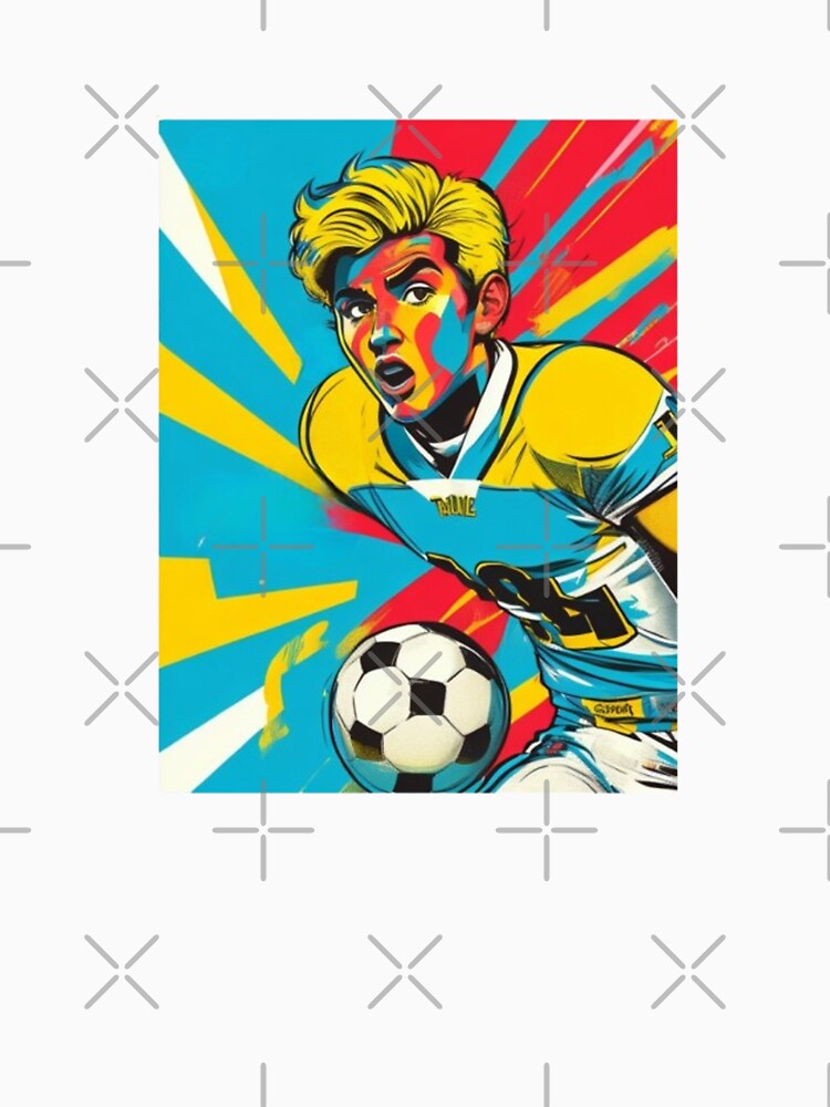 Soccer Pop Art by Angelle55
