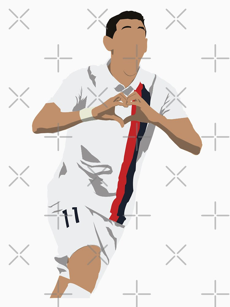 Angel Di Maria Heart by Hevding