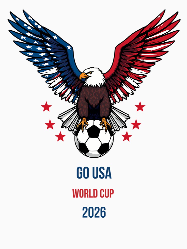 Go Usa World Cup 2026 Soccer T-Shirt Home Nation Pride by kyndellku