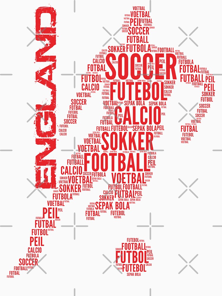 England Soccer Typography by goodspy