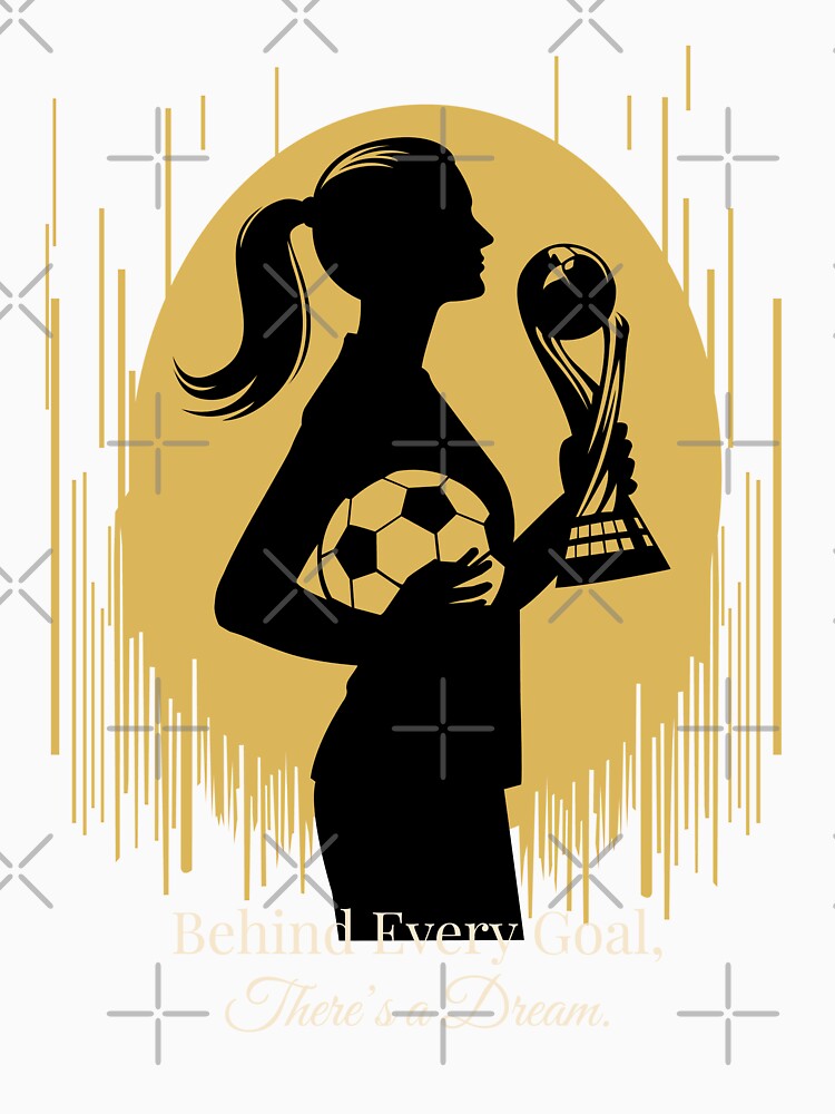 Behind Every Goal There’s a Dream – Inspirational Football Quote Design by socozora