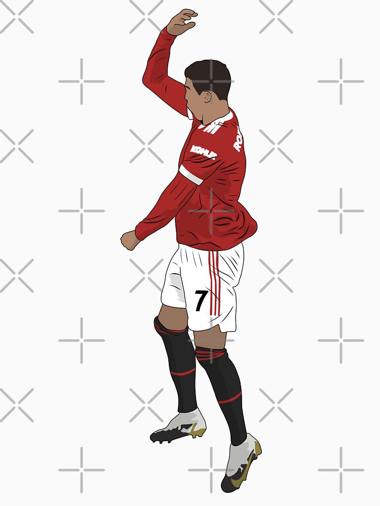 Cristiano Ronaldo Pirouette Siuuuu Goal Celebration by Hevding