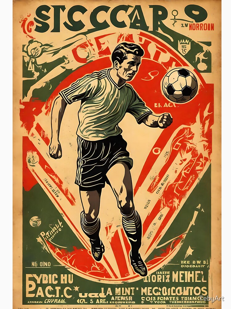 Vintage Football by TebyArt