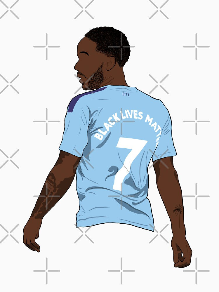 Raheem Sterling Black Lives Matter by Hevding