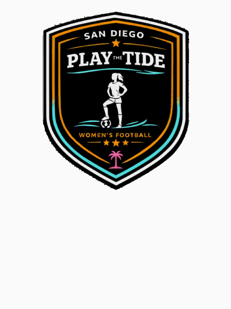 Play the Tide – San Diego Women’s Football Badge by PINK FREE