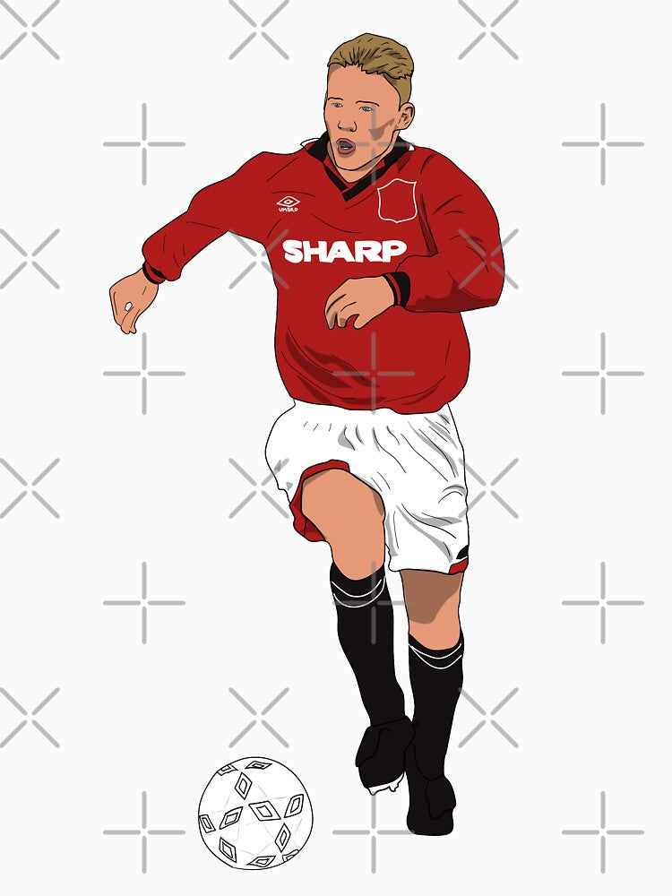 Scott McTominay 95-96 Home Kit MUFC by Hevding