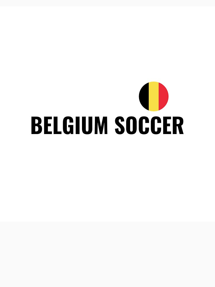 BELGIUM SOCCER – Belgian Flag Fan Tee | Uncle Jichuan by Uncle-Jichuan
