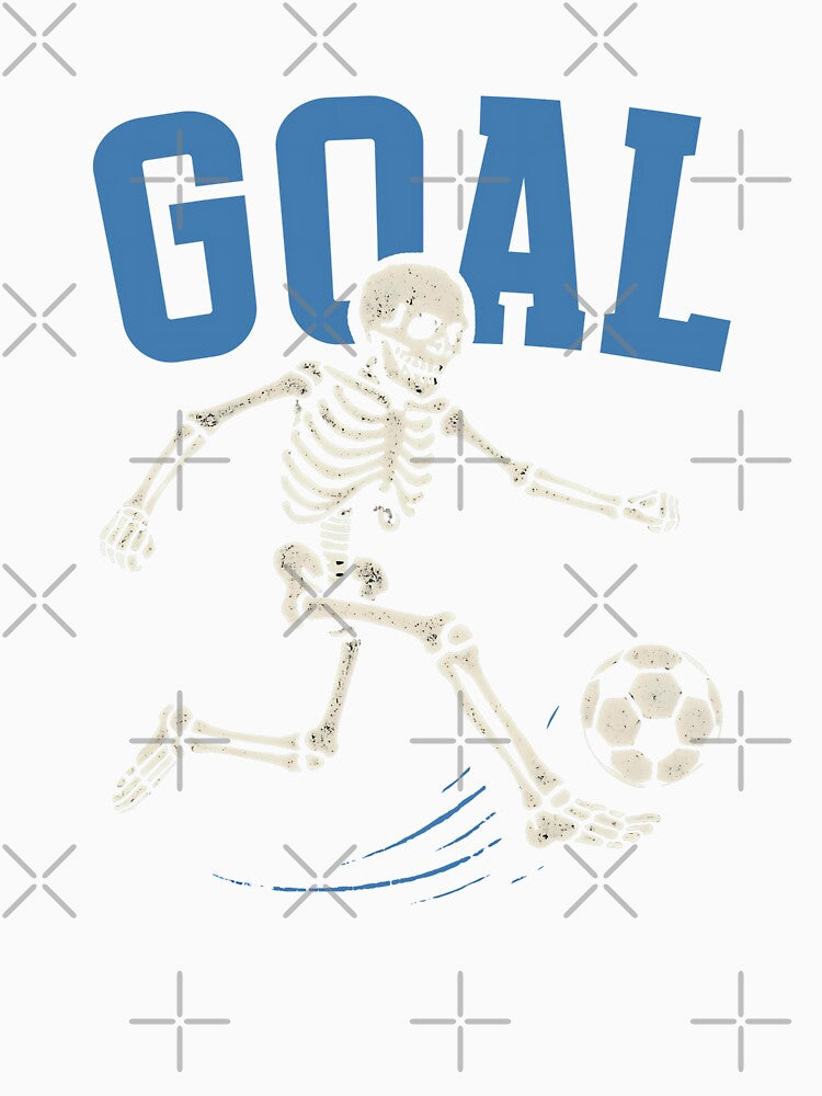 Goal Football Skeleton by CreepyCornerArt