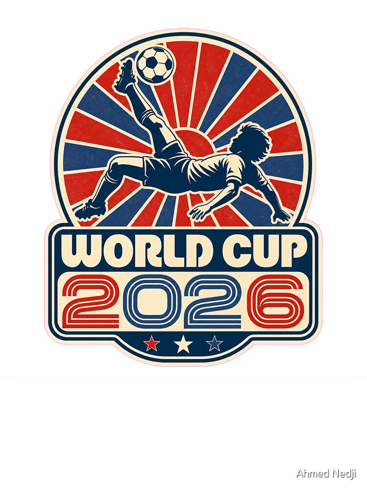 World Cup 2026 - Retro Bicycle Kick by Ahmed Nedji