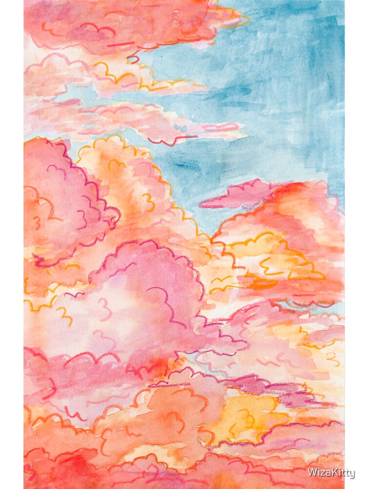 Cotton Candy Clouds by WizaKitty