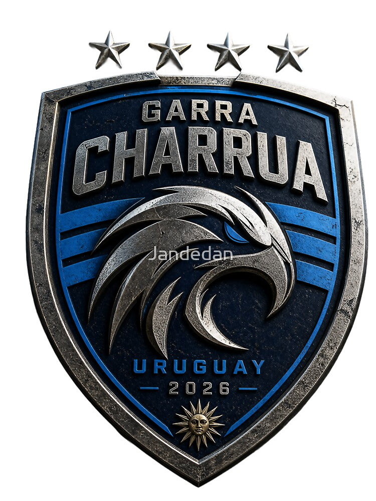 Uruguay Football Crest, Garra Charrúa Soccer Emblem | by Jandedan