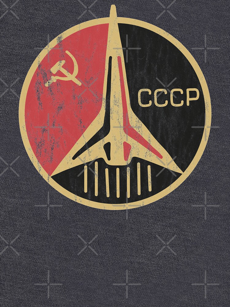 Retro Cosmonaut Mission Badge by Unhinged Heather