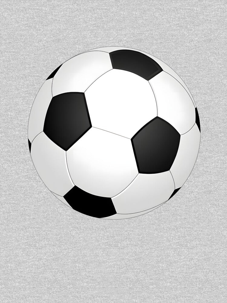 Classic Soccer Ball Sticker by stylishsketcher