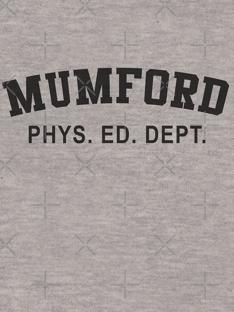 Beverly Hills Cop Mumford T-shirt Axel Foley Phys Ed Dept Detroit 80s vintage retro by fandemonium