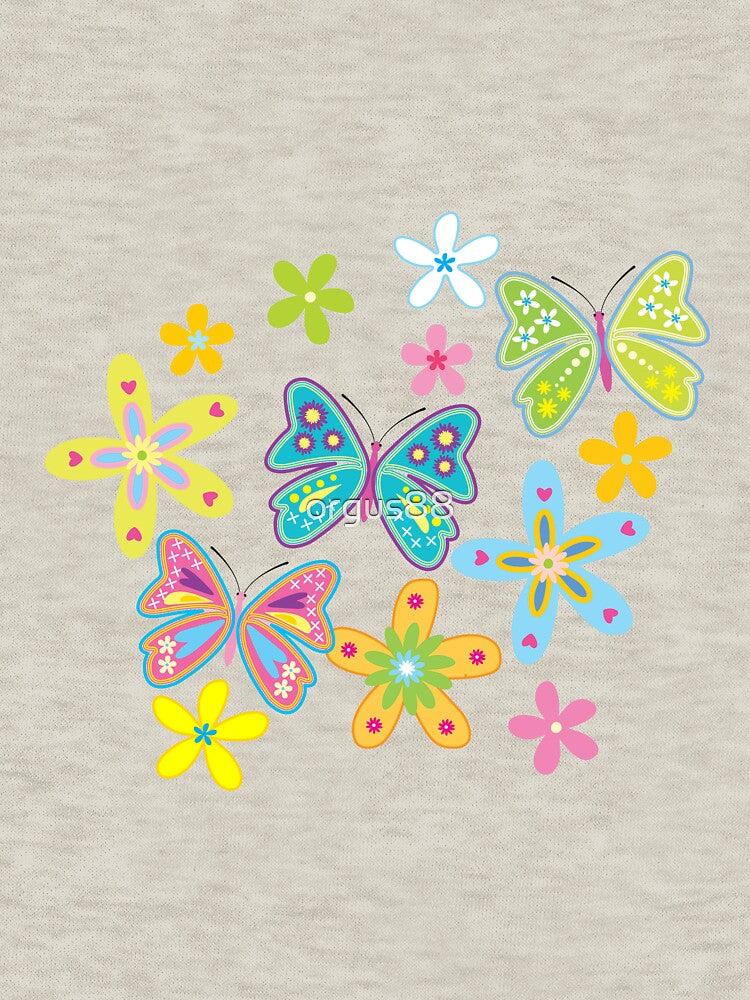 Butterfly & flower by orgus88