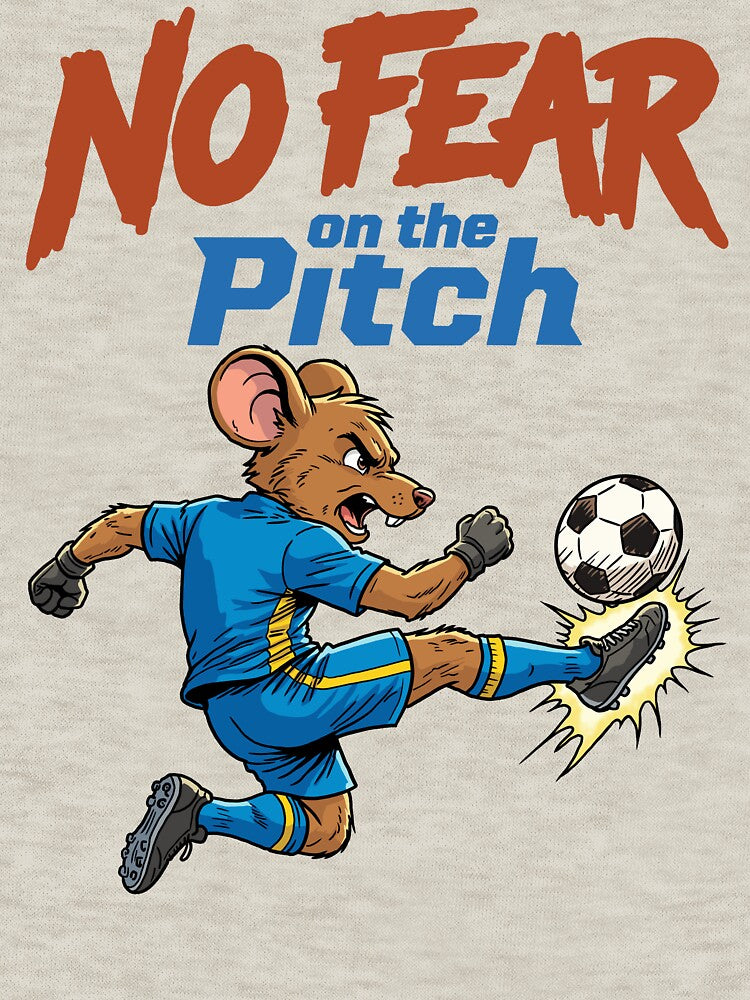 No Fear on the Pitch – Fearless Soccer Mouse by CARPIO Creations