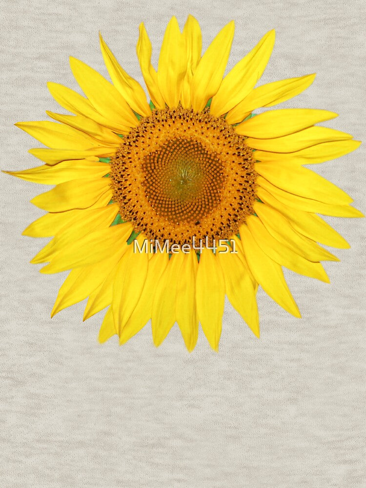 A beautiful, bright sunflower blossom, a yellow flower. by MiMee4451