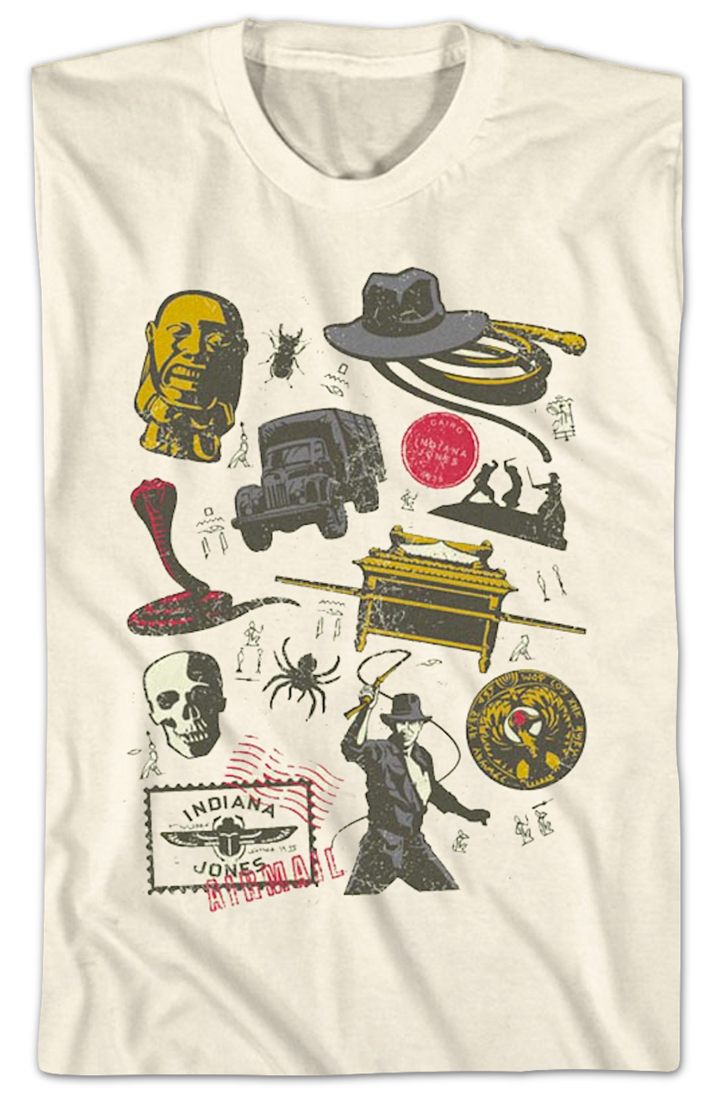 Raiders of the Lost Ark Icons Indiana Jones T-Shirt Hoodie, Sweatshirt | CiraTrend.com (Image 2)