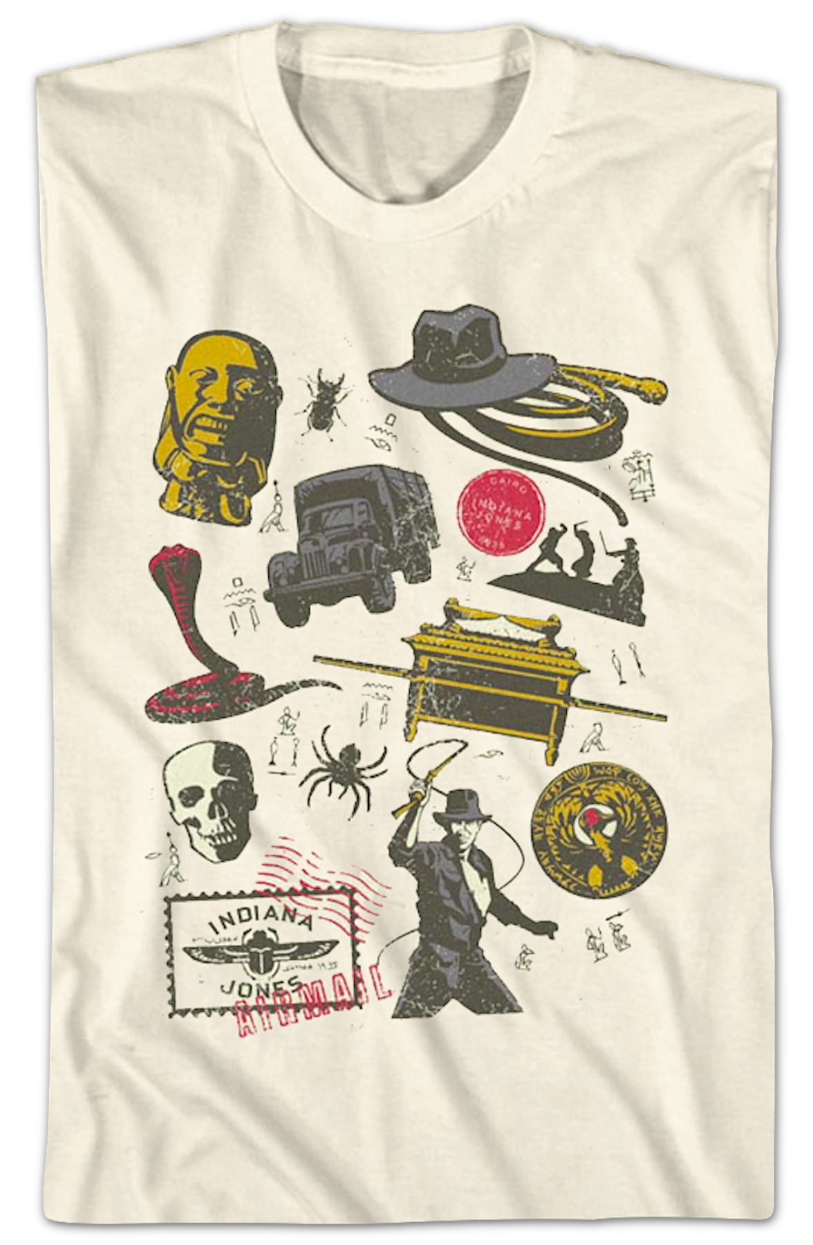 Raiders of the Lost Ark Icons Indiana Jones T-Shirt Hoodie, Sweatshirt | CiraTrend.com (Image 2)