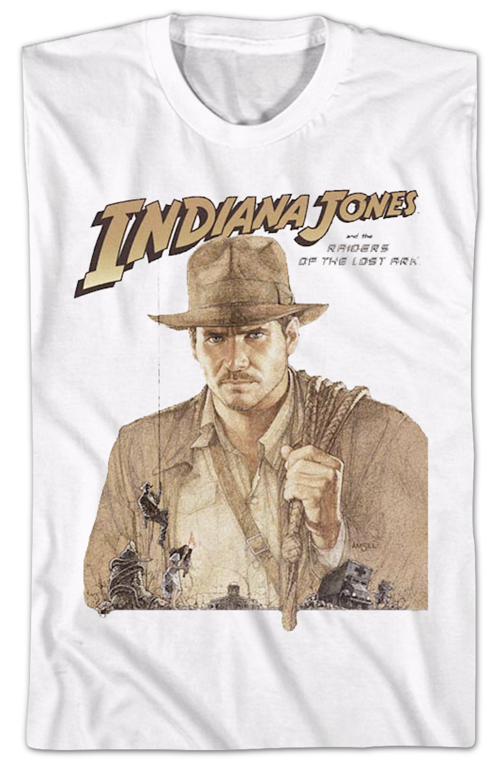 Raiders of the Lost Ark Indiana Jones T-Shirt Hoodie, Sweatshirt | CiraTrend.com (Image 2)