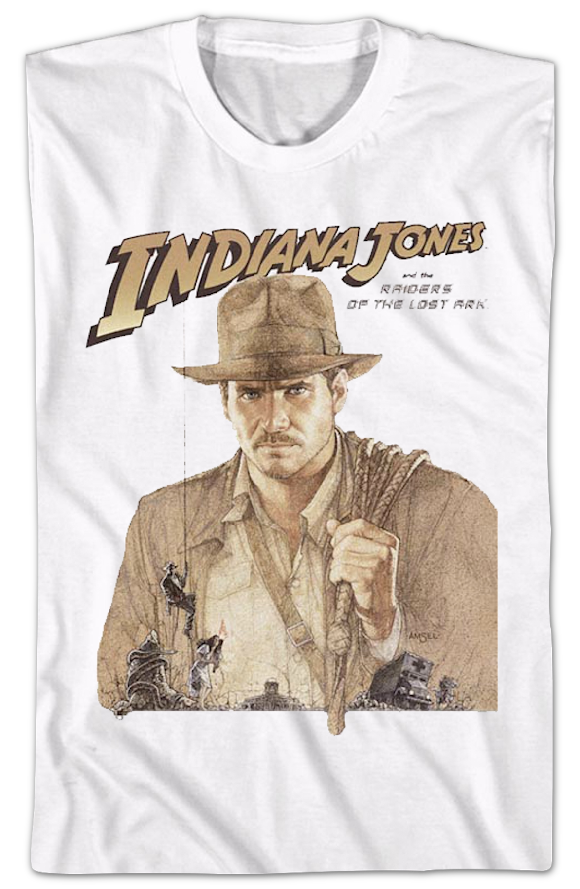 Raiders of the Lost Ark Indiana Jones T-Shirt Hoodie, Sweatshirt | CiraTrend.com (Image 2)