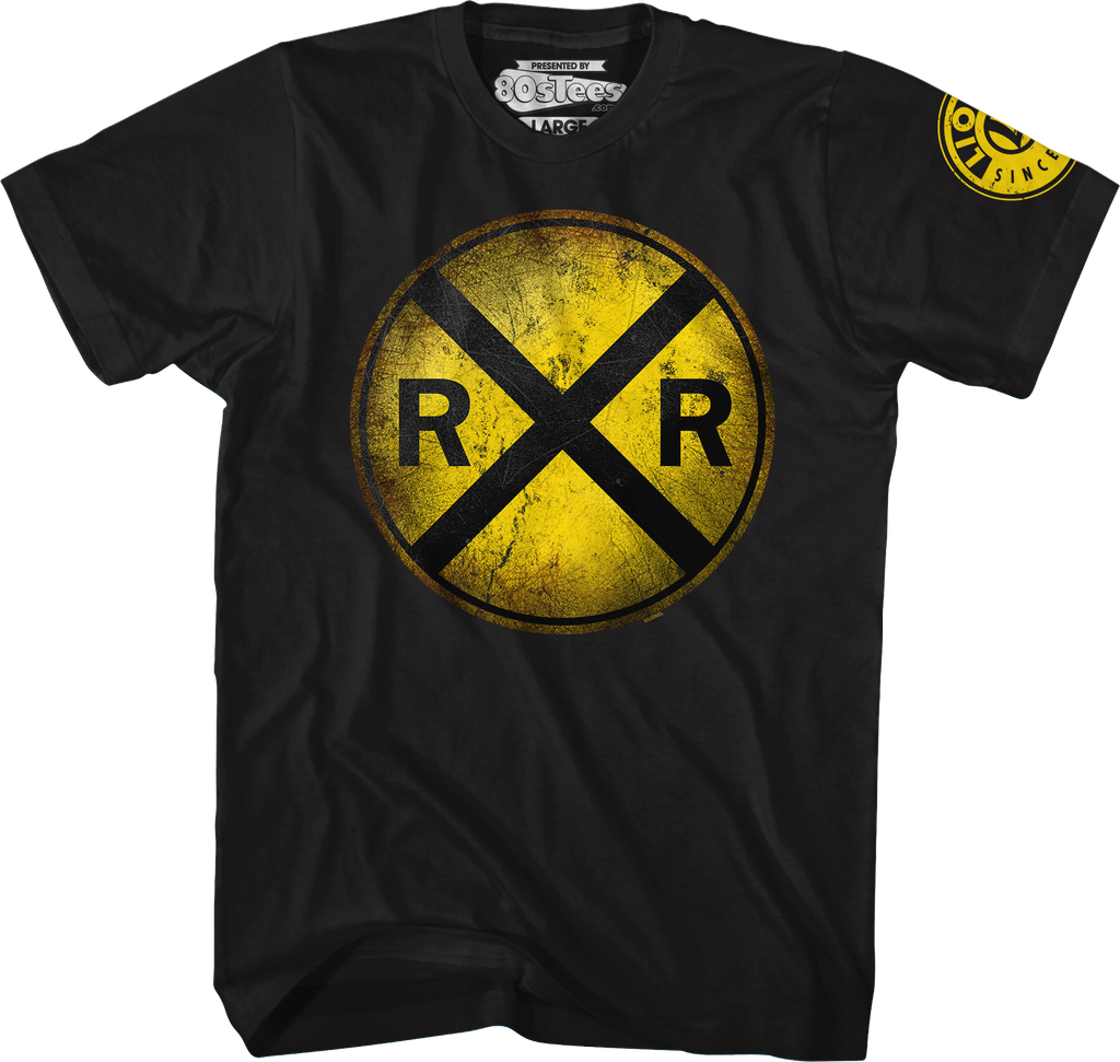Railroad Crossing Lionel Trains T-Shirt Hoodie, Sweatshirt | CiraTrend.com (Image 1)