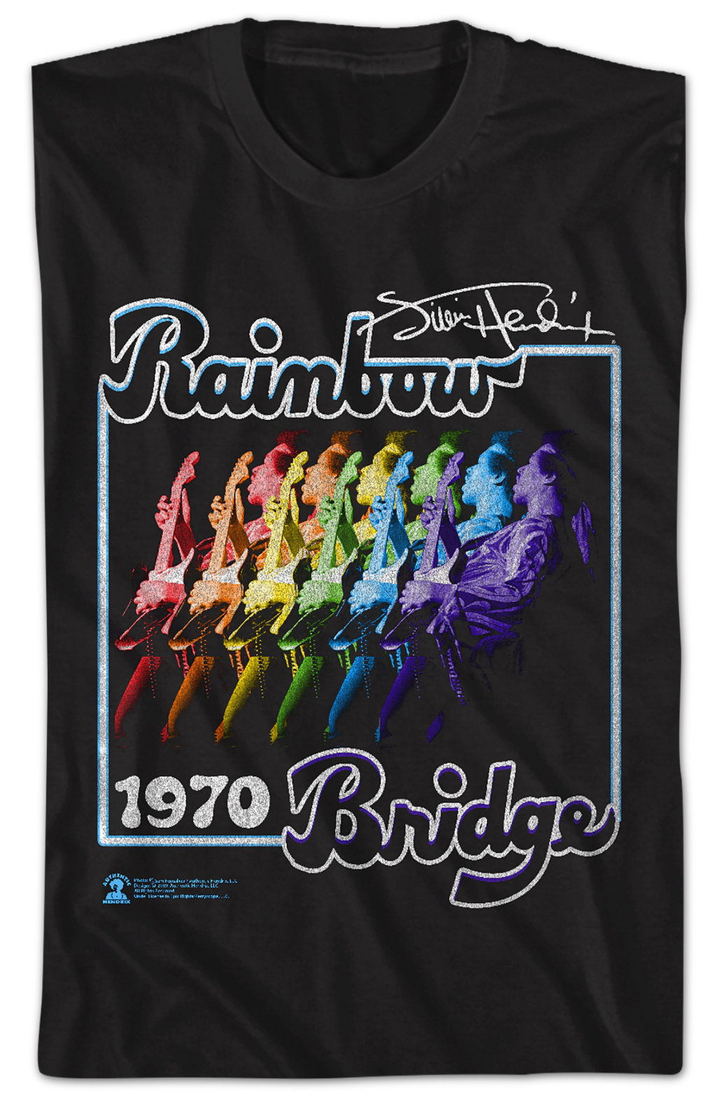 Rainbow Bridge Jimi Hendrix T-Shirt Hoodie, Sweatshirt | CiraTrend.com (Image 2)