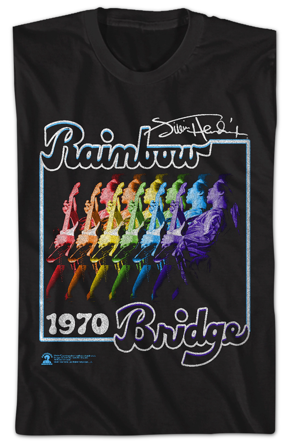Rainbow Bridge Jimi Hendrix T-Shirt Hoodie, Sweatshirt | CiraTrend.com (Image 2)